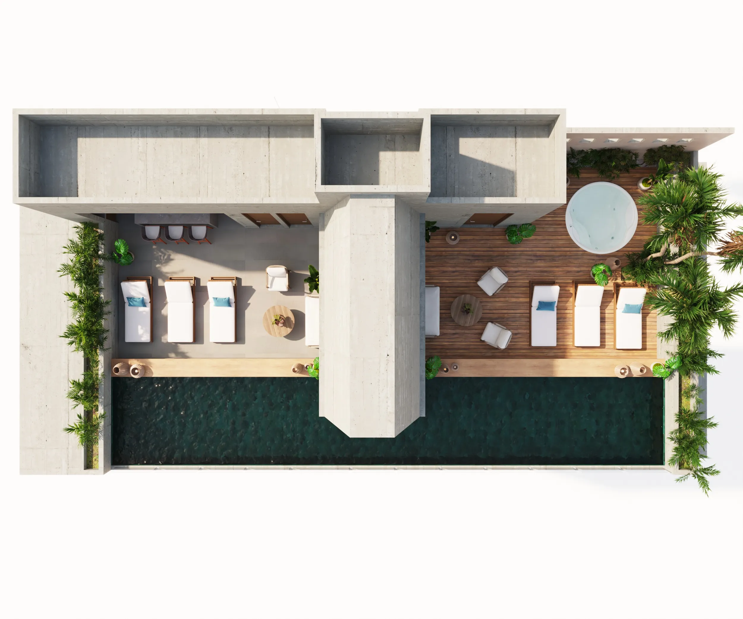 Rooftop Amenities at XIOL